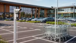 ANPR Supermarkt: Die Zukunft der Parkplatzüberwachung im Einzelhandel