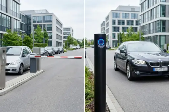 ANPR vs. Schranke: Der große Vergleich für modernes Parkraummanagement