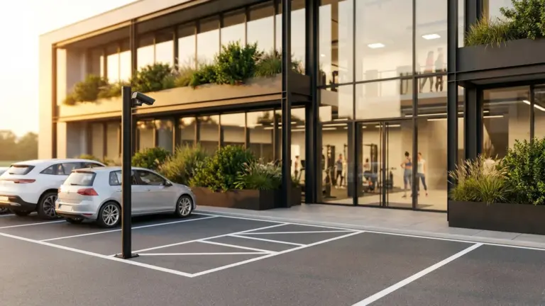 Revolutionäre Parkplatzverwaltung Gym: Wie ANPR Fitnessstudios transformiert