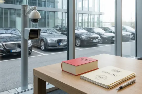 Mitarbeiter Parkplatz überwachen: ANPR und Arbeitnehmerrechte