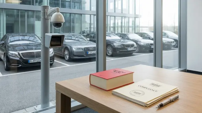 Mitarbeiter Parkplatz überwachen: ANPR und Arbeitnehmerrechte