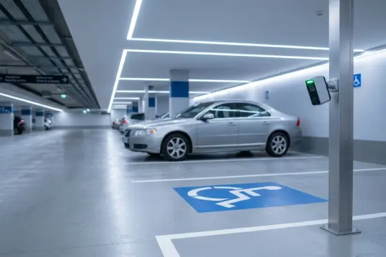 Behindertenparkplatz Missbrauch verhindern: Effektive Überwachung für barrierefreies Parken