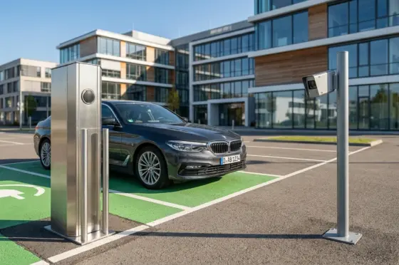 Elektro-Parkplätze freihalten: Verbrenner von Ladesäulen fernhalten