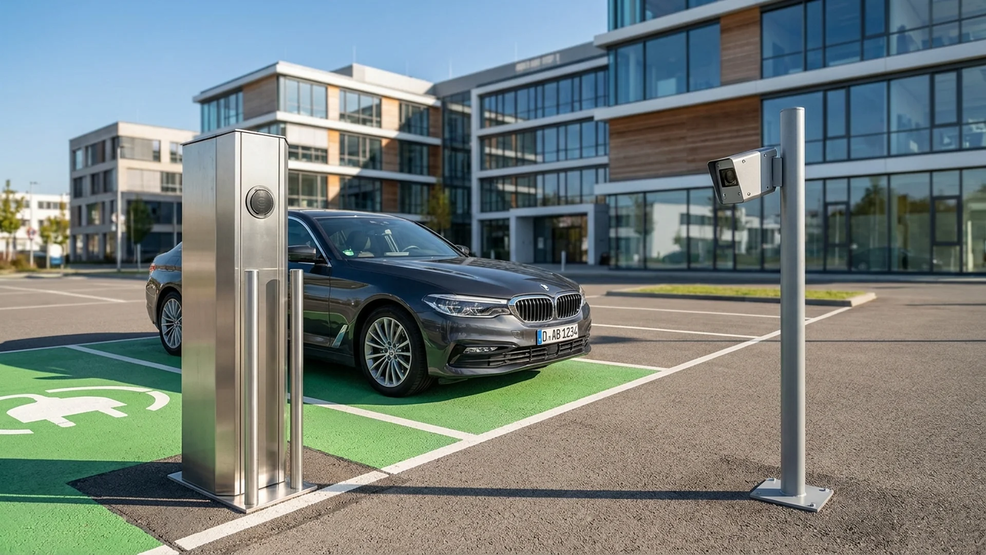 Elektro-Parkplätze freihalten: Verbrenner von Ladesäulen fernhalten