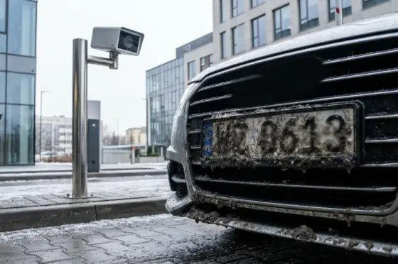 Kennzeichen verschmutzt oder verdeckt: So meistern ANPR-Systeme ein unlesbares Nummernschild