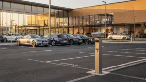 Möbelhaus-Parkplatz: Fremdparker erfolgreich abwehren